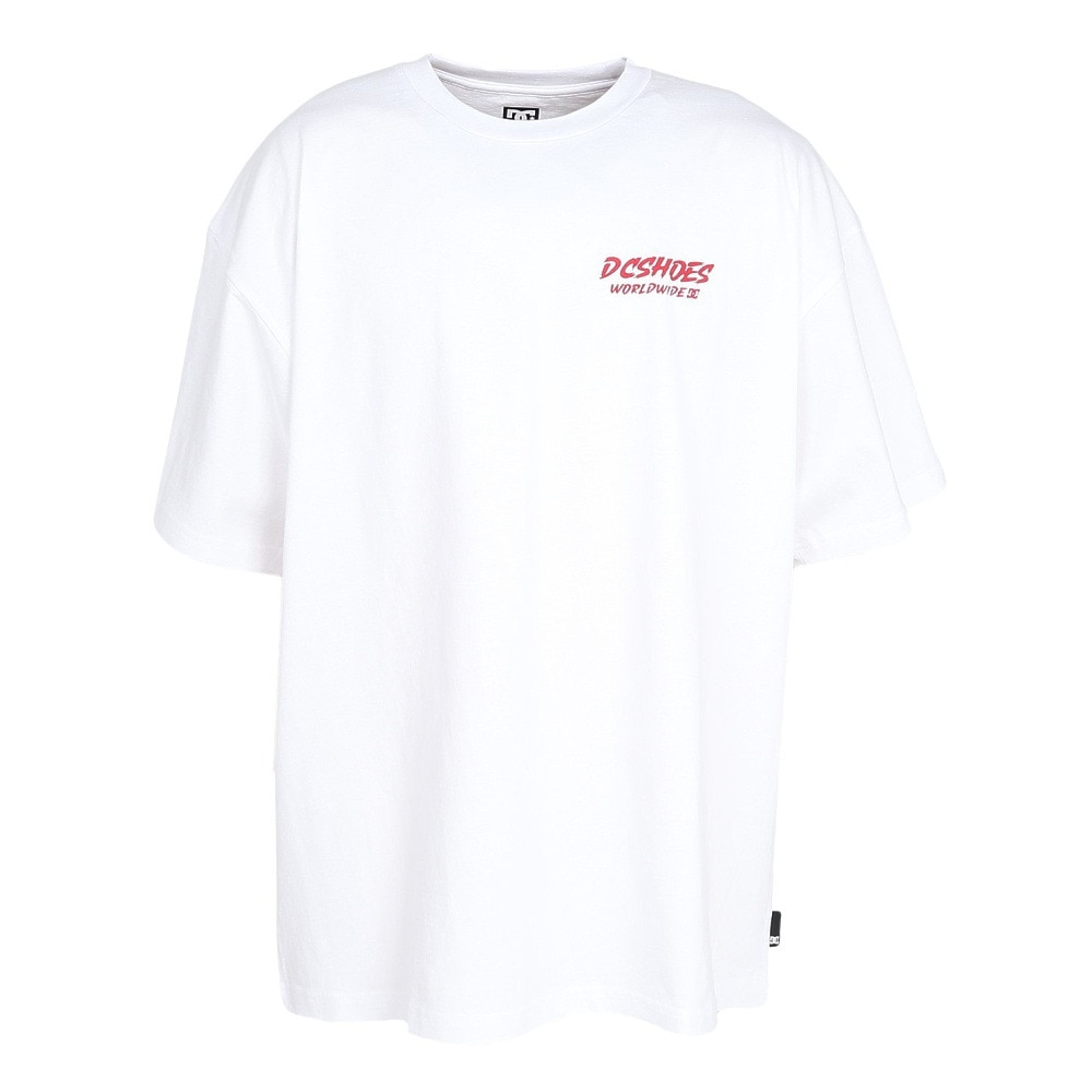 ディーシーシューズ（DC SHOES）（メンズ）SKATE SKULL 半袖Tシャツ 25SPDST251090WHT