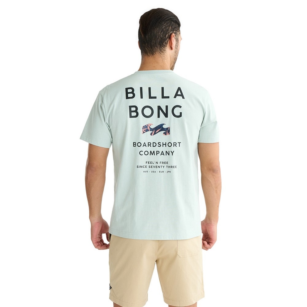 ビラボン（BILLABONG）（メンズ）SUN SCREEN 半袖Tシャツ BF01A203 ASH