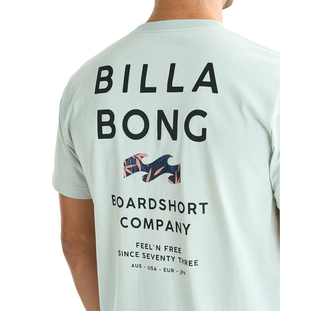 ビラボン（BILLABONG）（メンズ）SUN SCREEN 半袖Tシャツ BF01A203 ASH