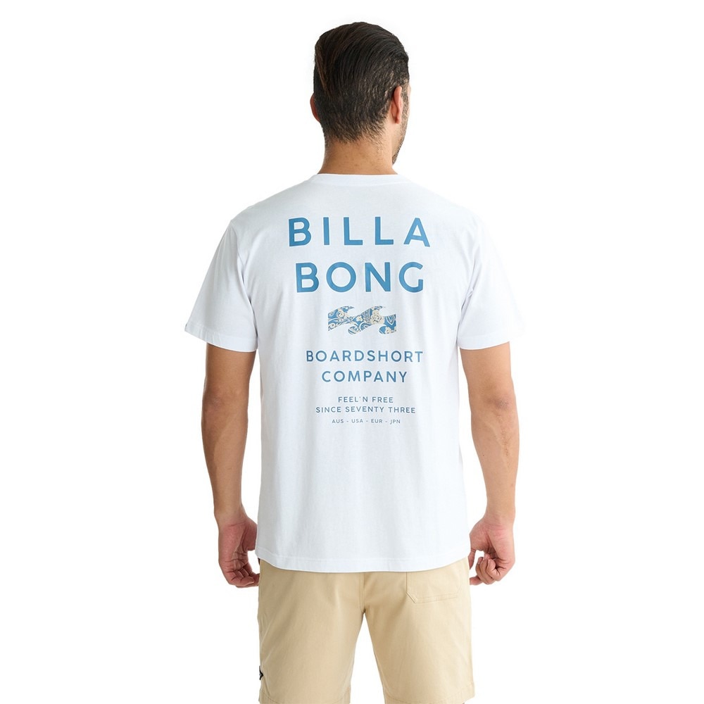 ビラボン（BILLABONG）（メンズ）SUN SCREEN 半袖Tシャツ BF01A203 WHT