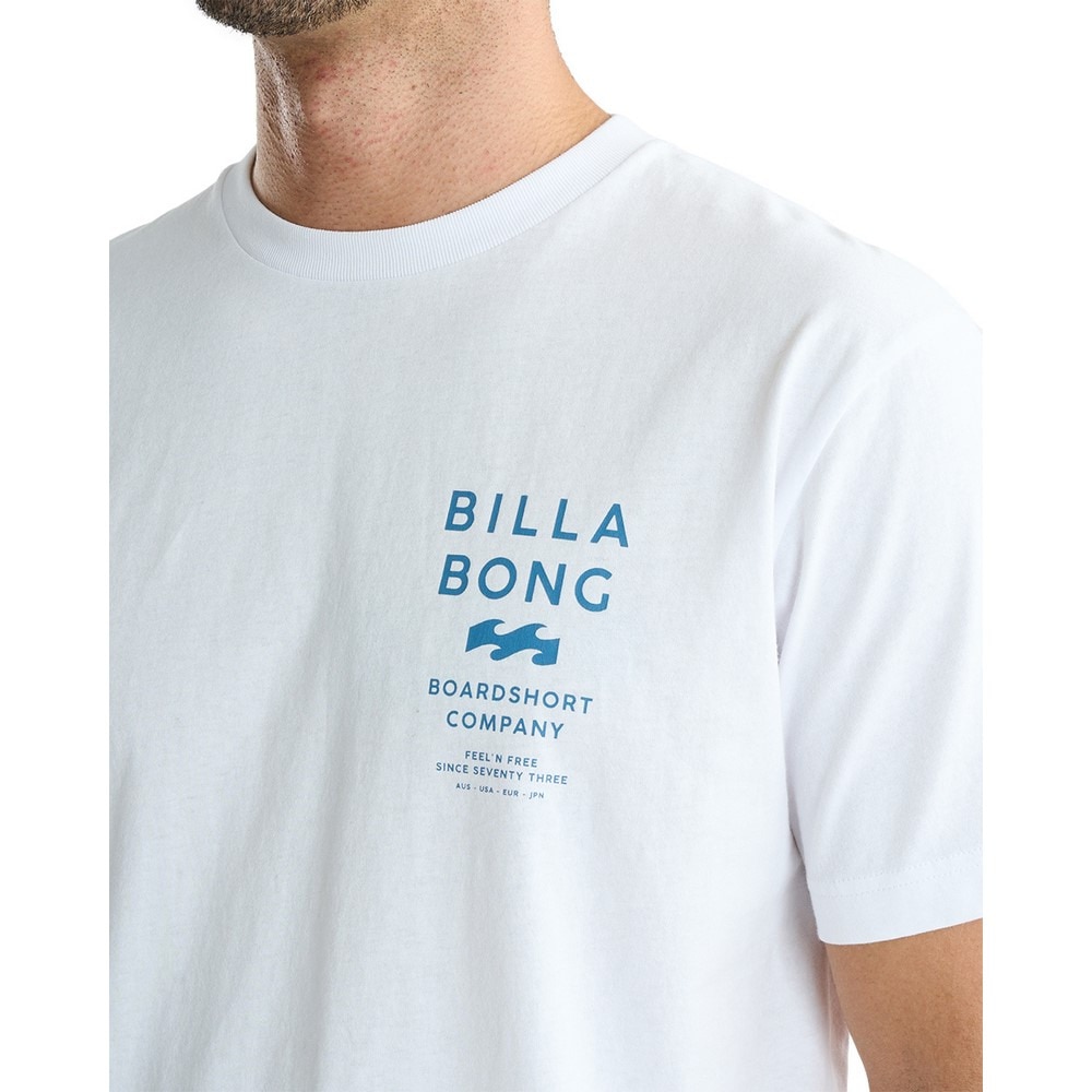 ビラボン（BILLABONG）（メンズ）SUN SCREEN 半袖Tシャツ BF01A203 WHT