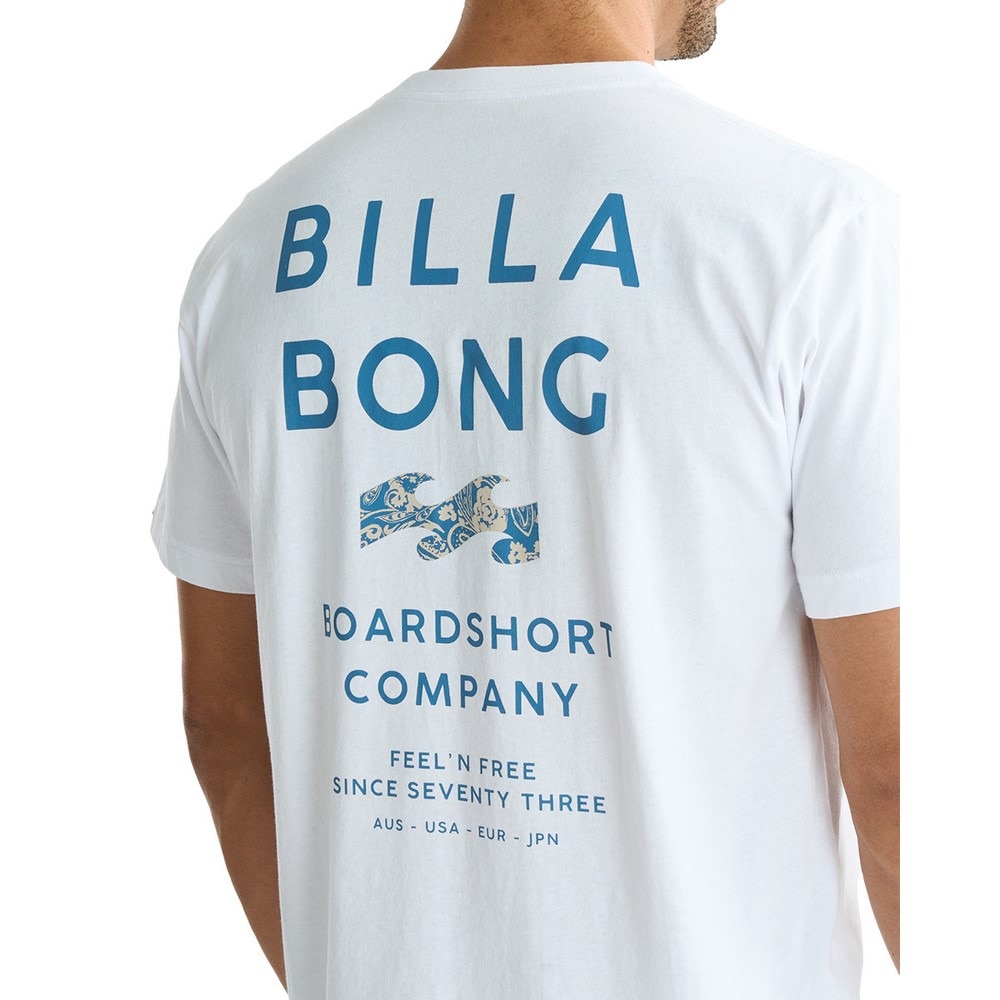 ビラボン（BILLABONG）（メンズ）SUN SCREEN 半袖Tシャツ BF01A203 WHT