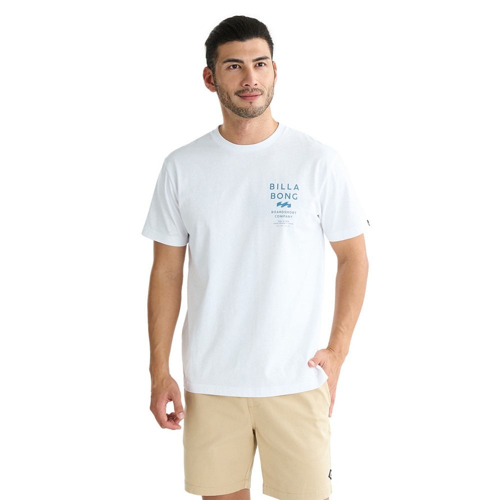 ビラボン（BILLABONG）（メンズ）SUN SCREEN 半袖Tシャツ BF01A203 WHT