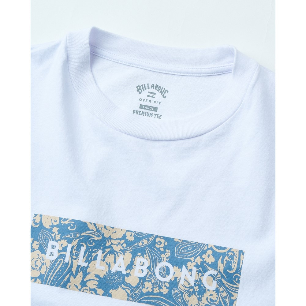 ビラボン（BILLABONG）（メンズ）UNITED ロゴ半袖Tシャツ BF01A206 WHT