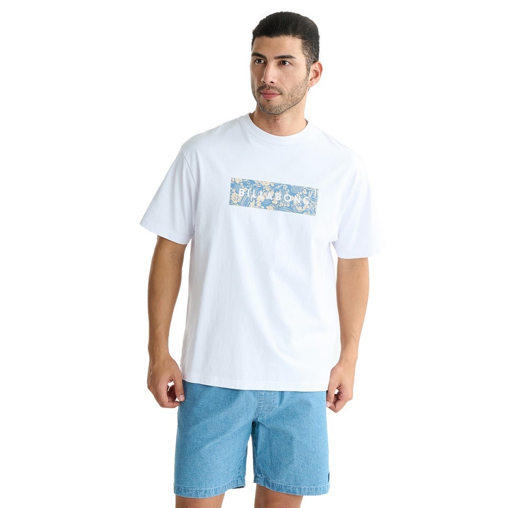 ビラボン（BILLABONG）（メンズ）UNITED ロゴ半袖Tシャツ BF01A206 WHT