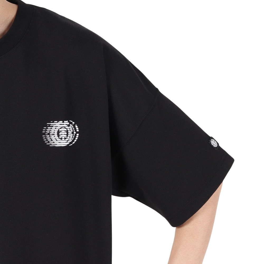 エレメント（ELEMENT）（メンズ）STRAIGHT BACK 半袖Tシャツ BF02A200 FBK