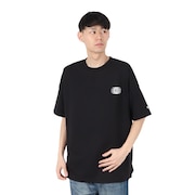 (メンズ)STRAIGHT BACK 半袖Tシャツ BF02A200 FBK