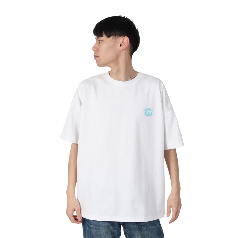エレメント（ELEMENT）（メンズ）STRAIGHT BACK 半袖 Tシャツ BF02A200 WHT