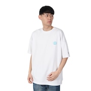 (メンズ)STRAIGHT BACK 半袖 Tシャツ BF02A200 WHT