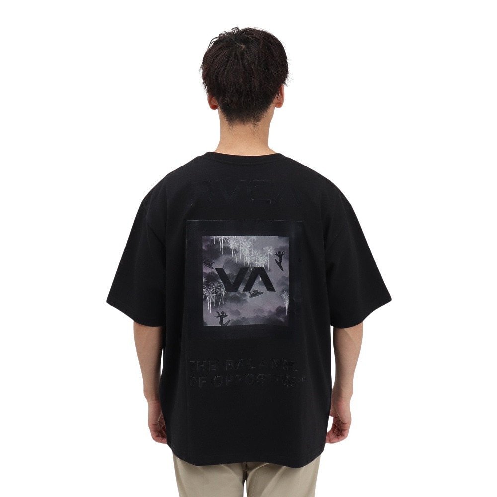 ルーカ（RVCA）（メンズ）BOX 半袖Tシャツ BF04A200 BLK