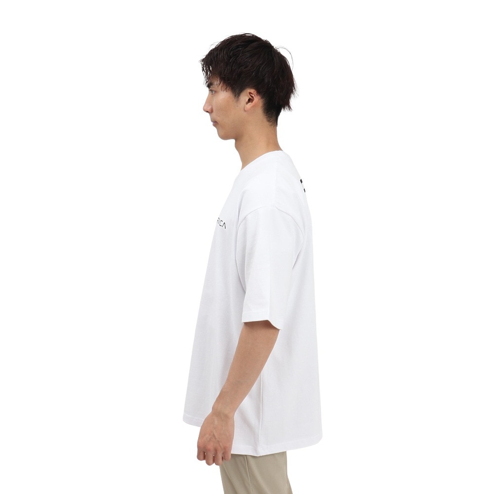 ルーカ（RVCA）（メンズ）BOX 半袖Tシャツ BF04A200 WHT