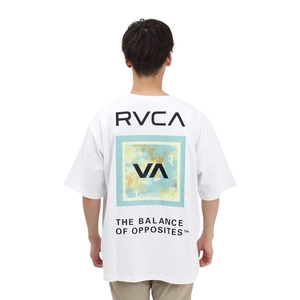 ルーカ（RVCA）（メンズ）BOX 半袖Tシャツ BF04A200 WHT