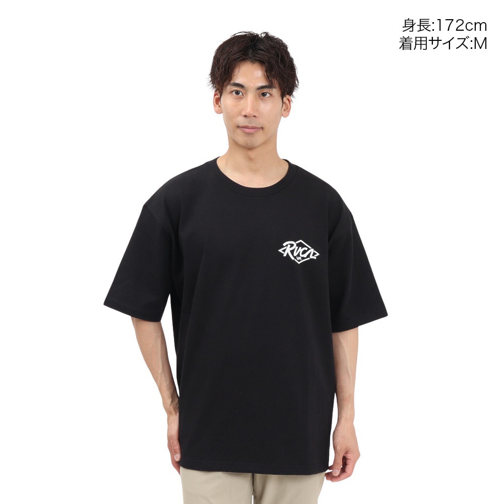 ルーカ（RVCA）（メンズ）RANCH SEA 半袖Tシャツ BF04A201 BLK