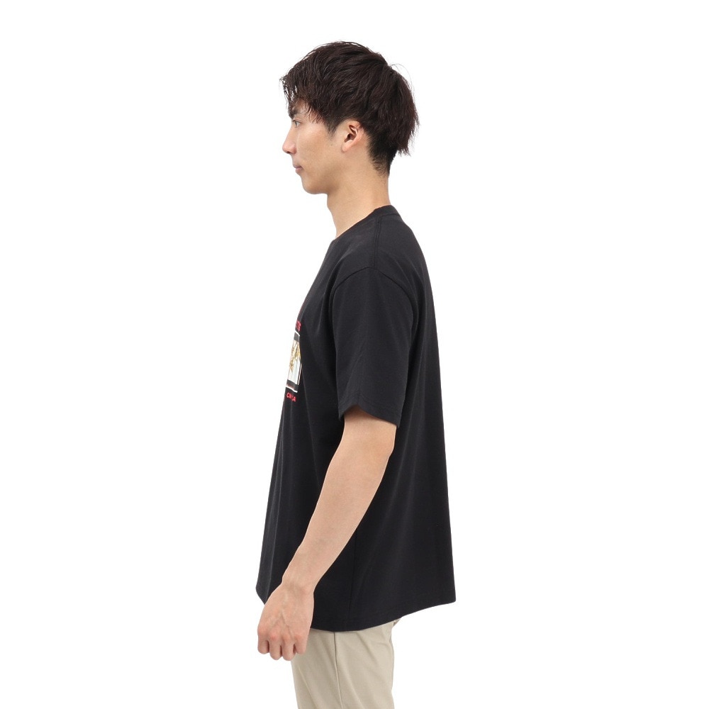 ルーカ（RVCA）（メンズ）CONACT 半袖Tシャツ BF04A207 BLK