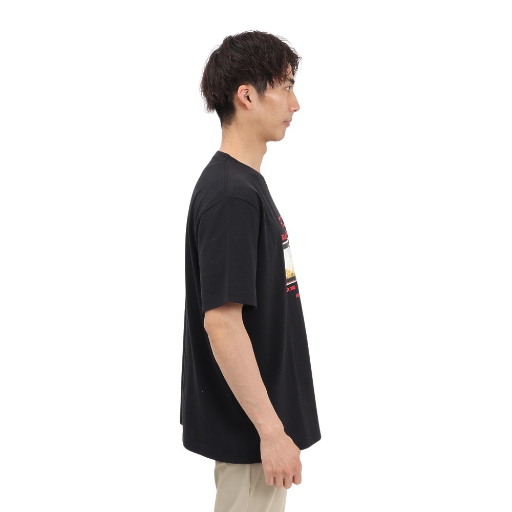 ルーカ（RVCA）（メンズ）CONACT 半袖Tシャツ BF04A207 BLK