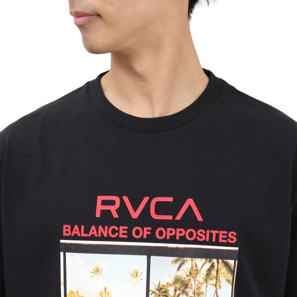ルーカ（RVCA）（メンズ）CONACT 半袖Tシャツ BF04A207 BLK