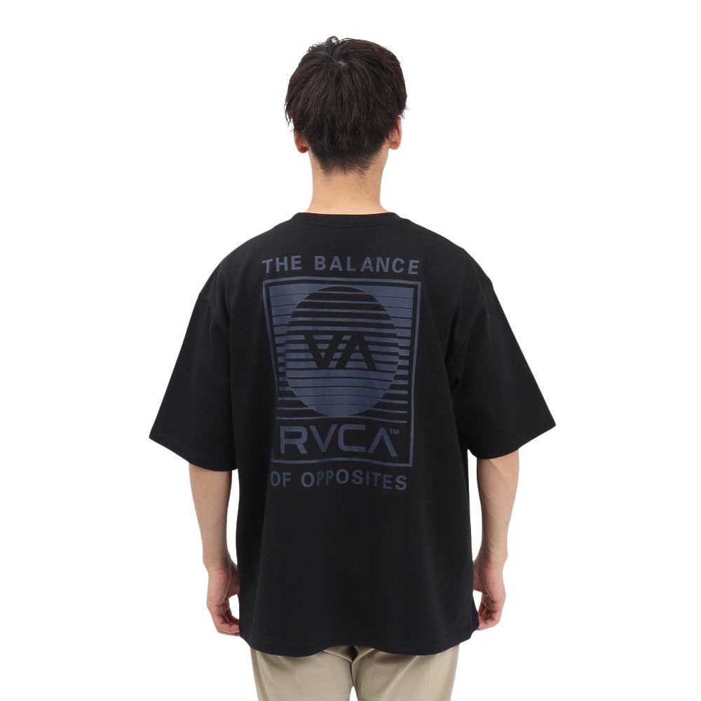 ルーカ（RVCA）（メンズ）BLINDER BOX 半袖Tシャツ BF04A214 BLK