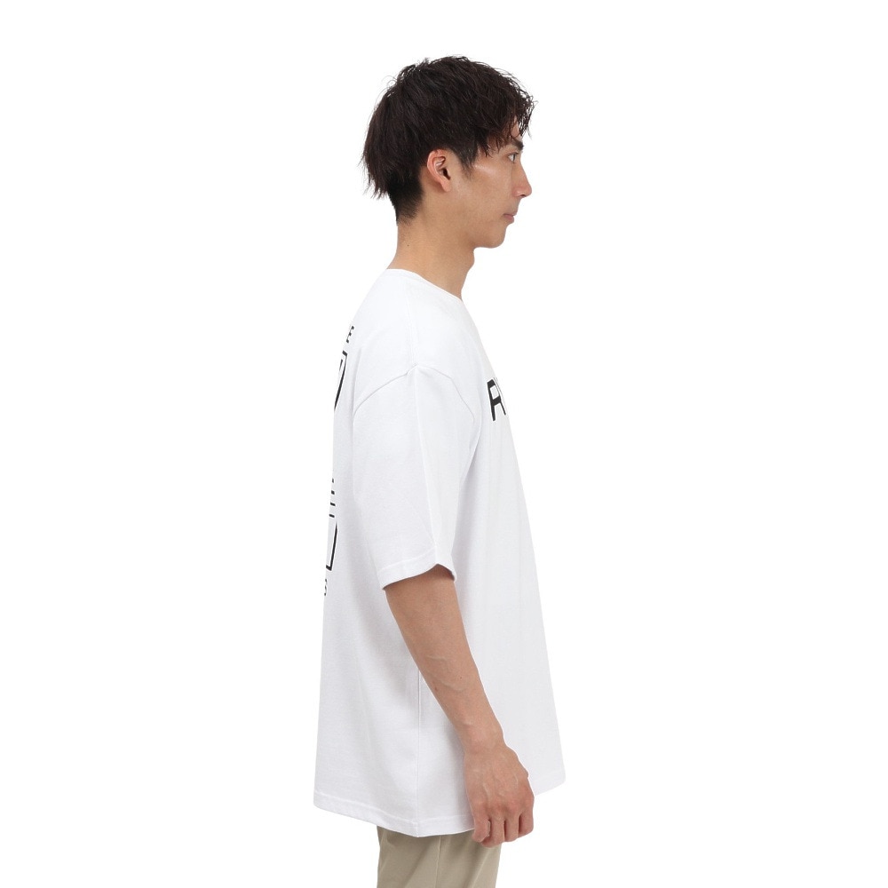 ルーカ（RVCA）（メンズ）BLINDER BOX 半袖Tシャツ BF04A214 WHT