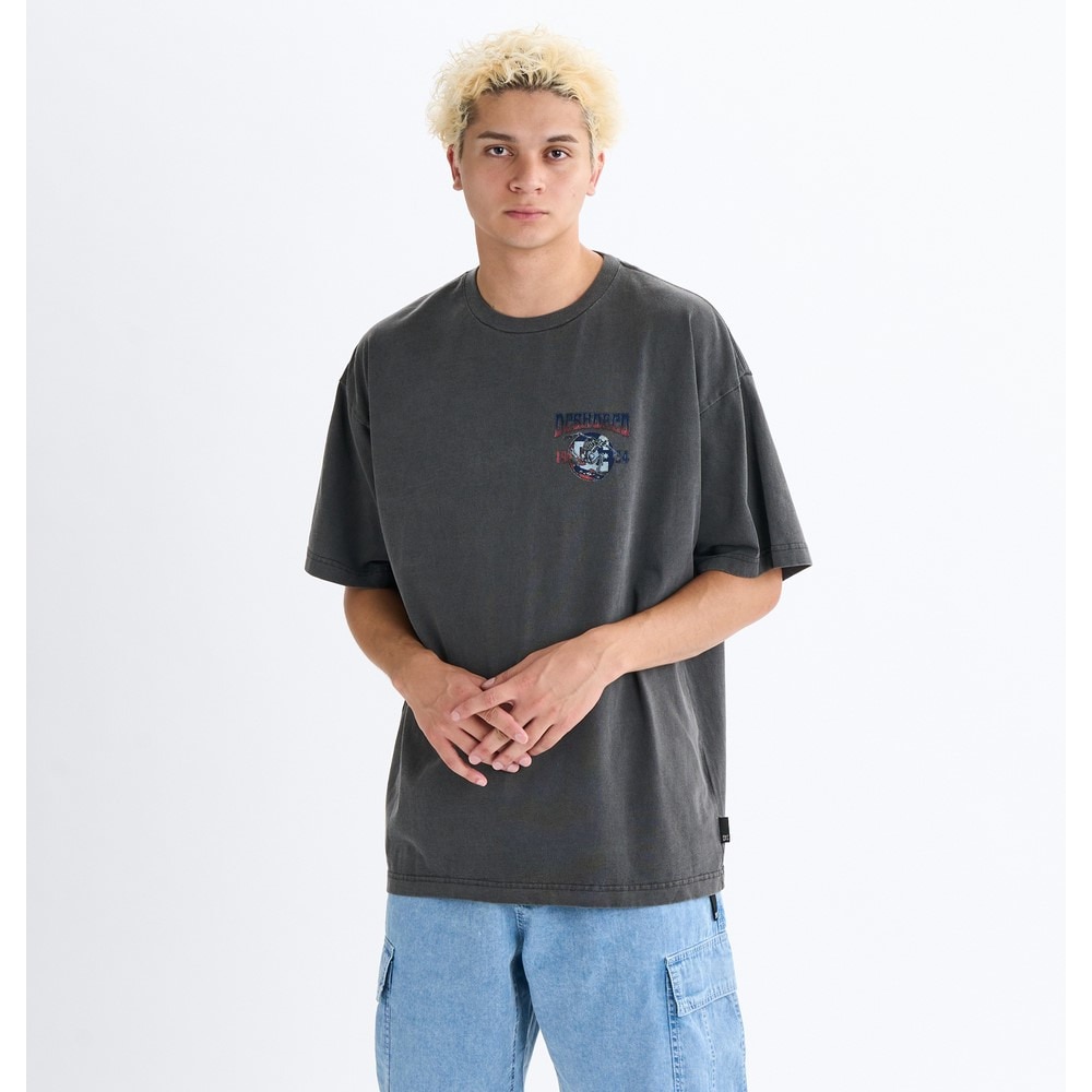 ディーシーシューズ（DC SHOES）（メンズ）ROCK SKULL 半袖Tシャツ 25SUDST252005BKP