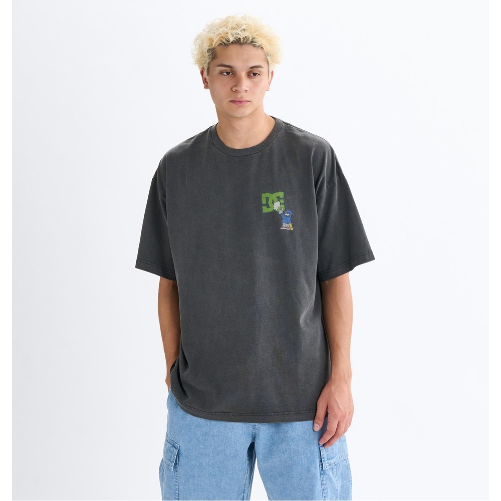 ディーシーシューズ（DC SHOES）（メンズ）グラフィティアート ペイント 半袖Tシャツ 25SUDST252007BKP