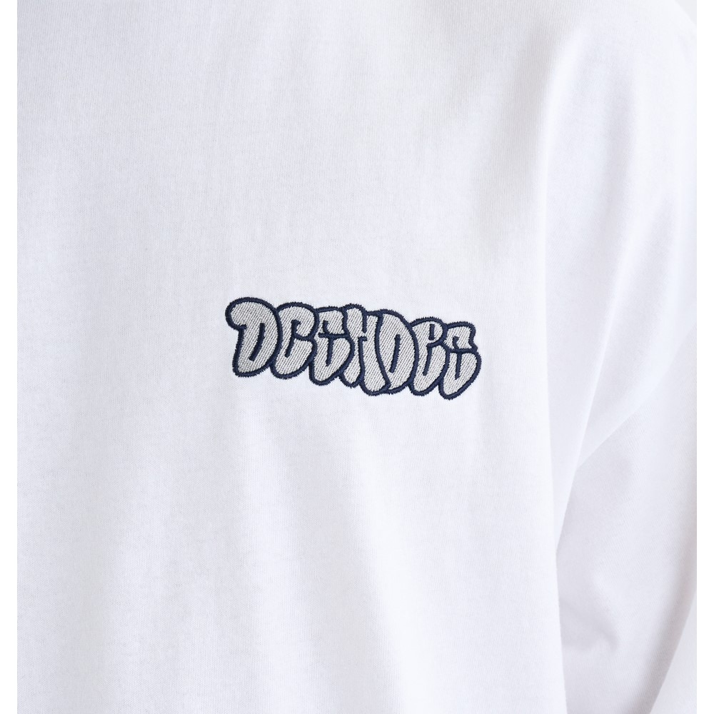 ディーシーシューズ（DC SHOES）（メンズ）SK クルー 半袖Tシャツ 25SUDST252008WHT