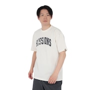 (メンズ)クラフト ロゴ 半袖Tシャツ 257223 WHT