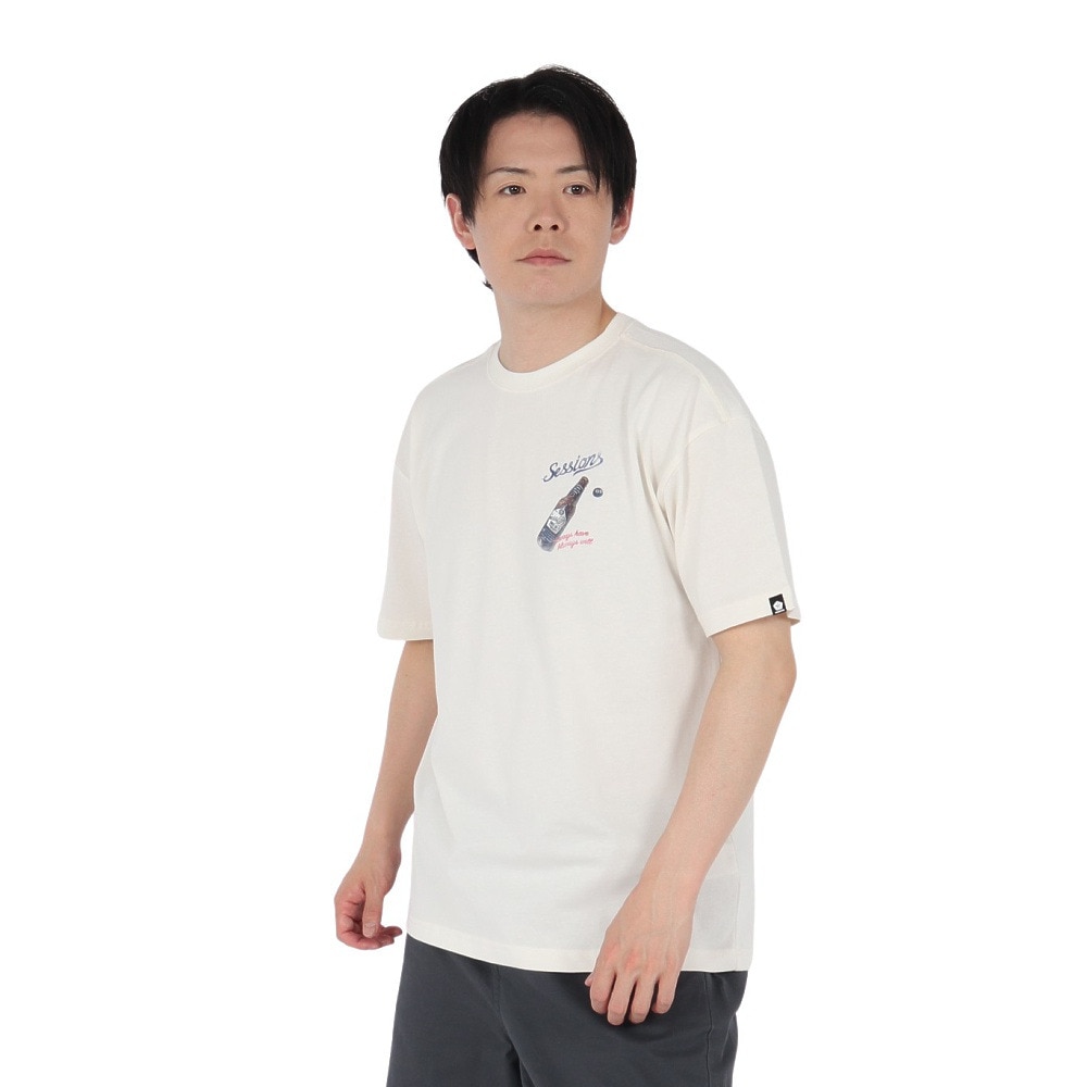 セッションズ（SESSIONS）（メンズ）クラフト ビール 半袖Tシャツ 257224 WHT