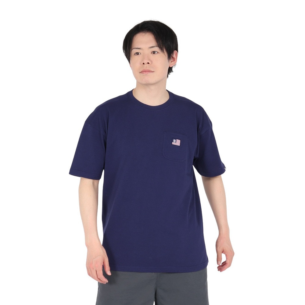 セッションズ（SESSIONS）（メンズ）ポケット 半袖Tシャツ 257225 NVY