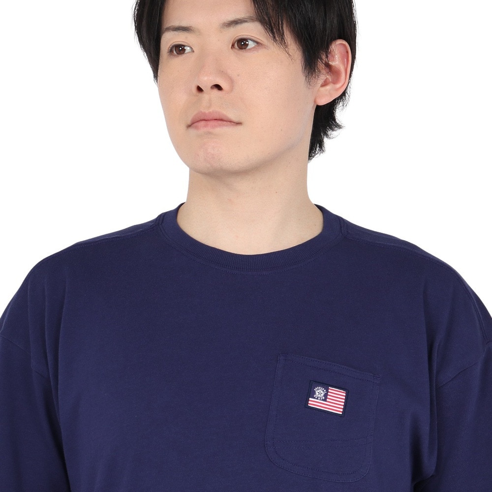 セッションズ（SESSIONS）（メンズ）ポケット 半袖Tシャツ 257225 NVY