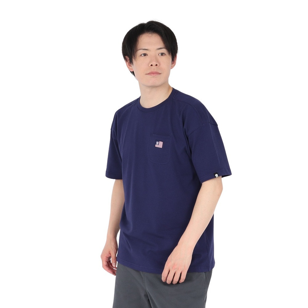 セッションズ（SESSIONS）（メンズ）ポケット 半袖Tシャツ 257225 NVY