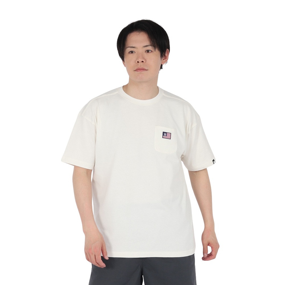 セッションズ（SESSIONS）（メンズ）ポケット 半袖Tシャツ 257225 WHT
