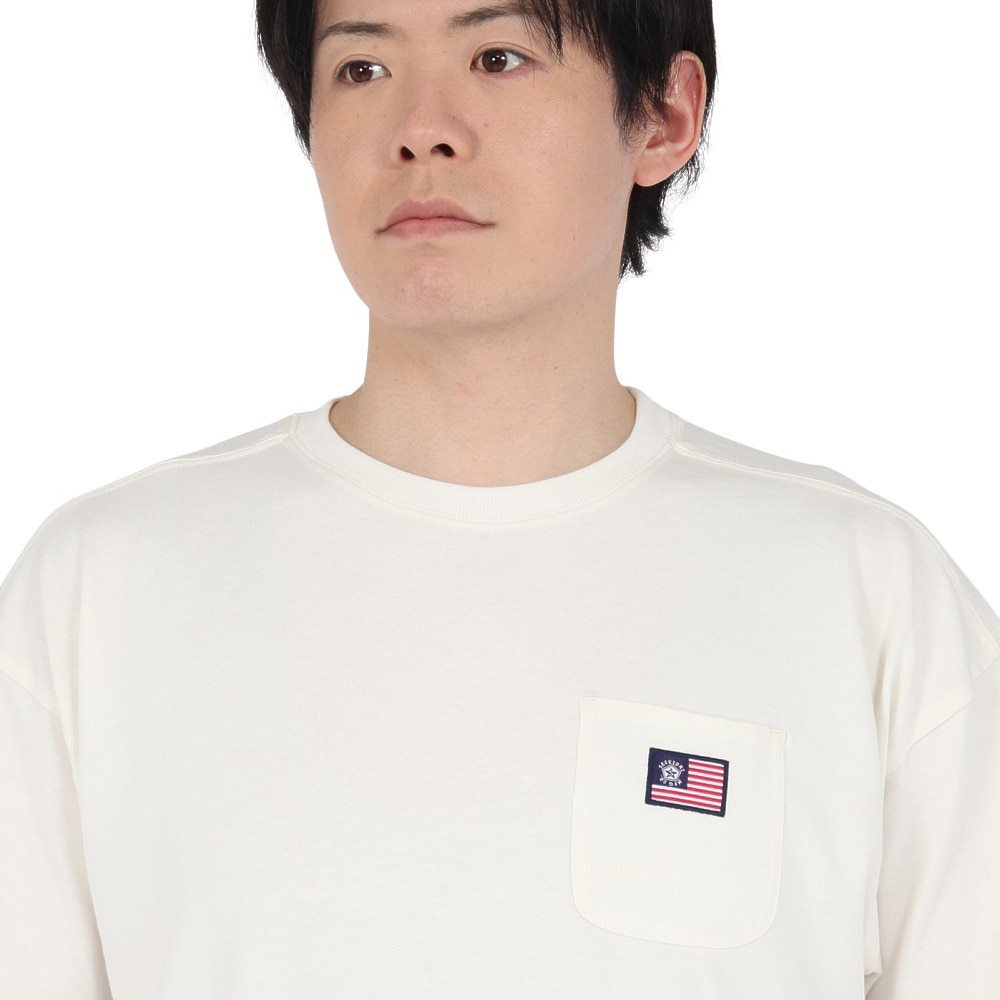 セッションズ（SESSIONS）（メンズ）ポケット 半袖Tシャツ 257225 WHT