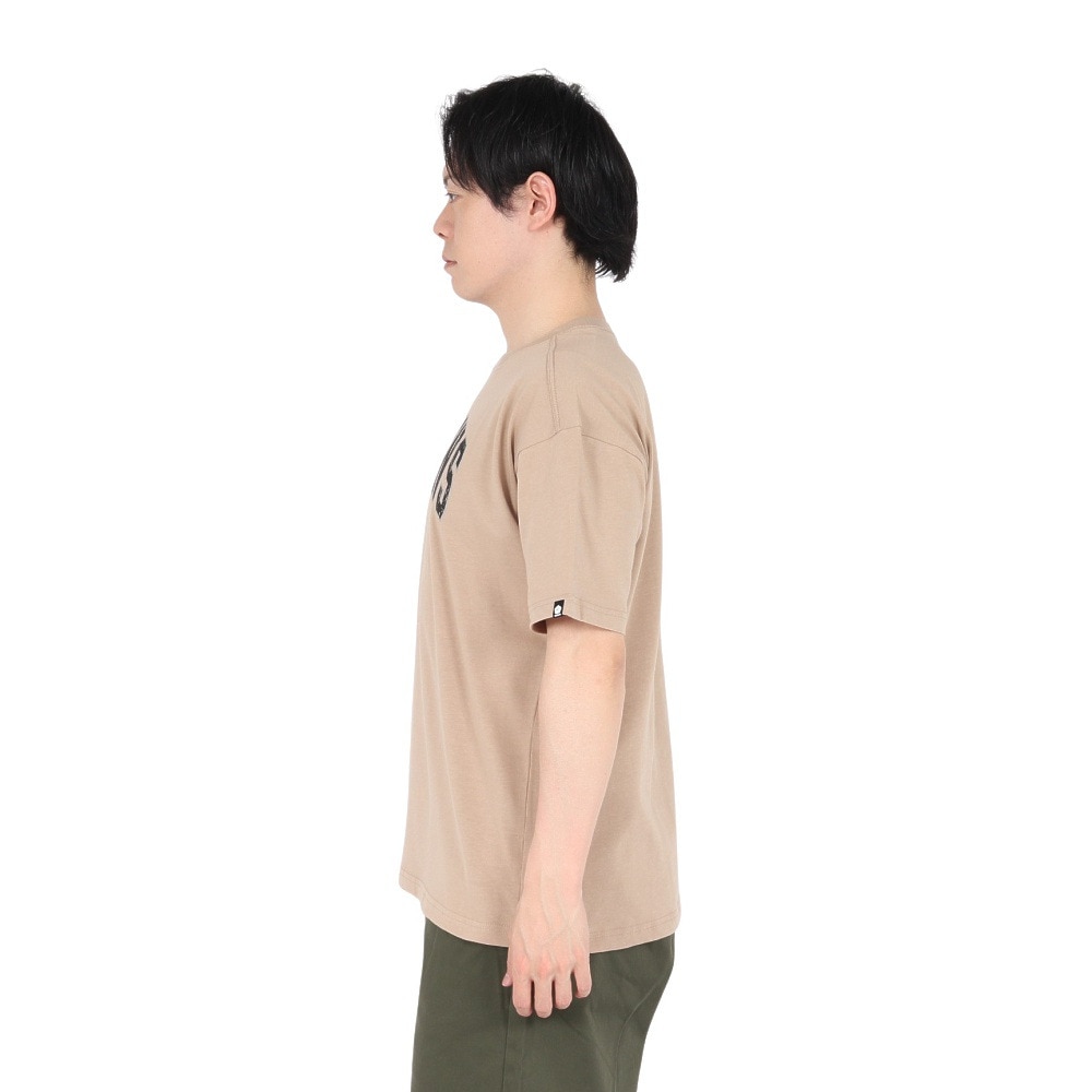 セッションズ（SESSIONS）（メンズ）クラック ロゴ 半袖Tシャツ 257226 BEG