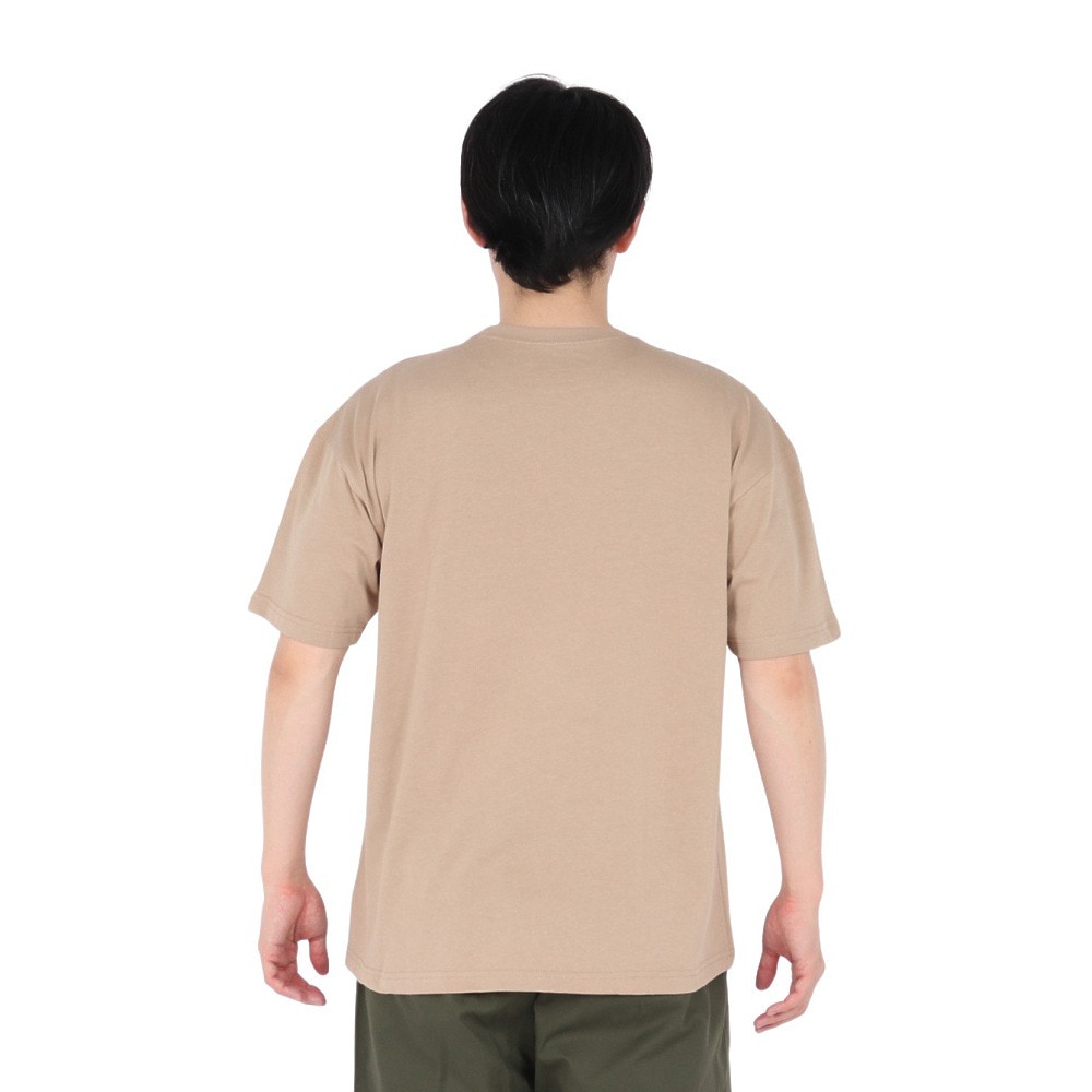 セッションズ（SESSIONS）（メンズ）クラック ロゴ 半袖Tシャツ 257226 BEG