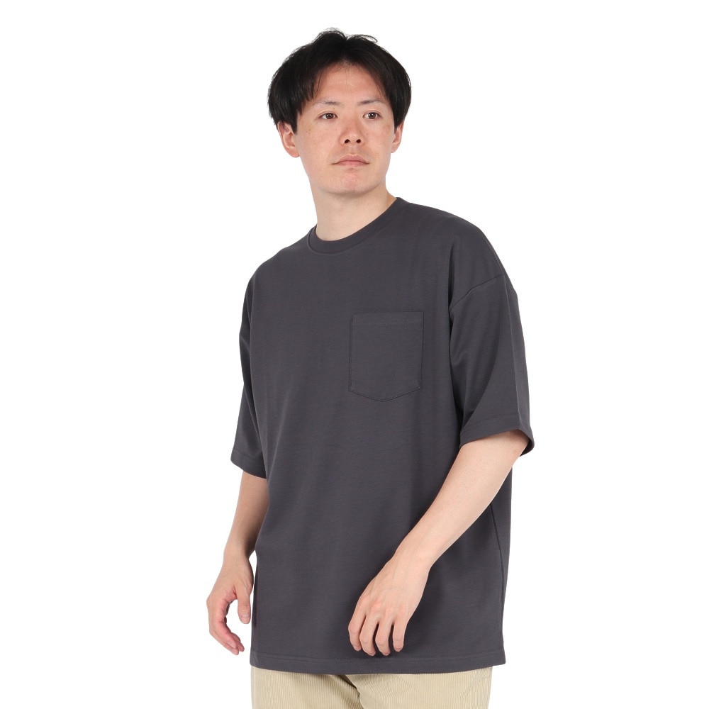 スライド（SLYDE）（メンズ）1/2スリーブ CHIC ワイド Tシャツ SL25SSM-APP301BLK