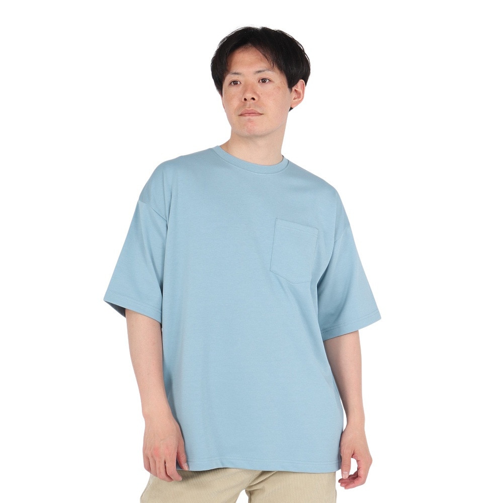 スライド（SLYDE）（メンズ）1/2スリーブ CHIC ワイド Tシャツ SL25SSM-APP301BLU