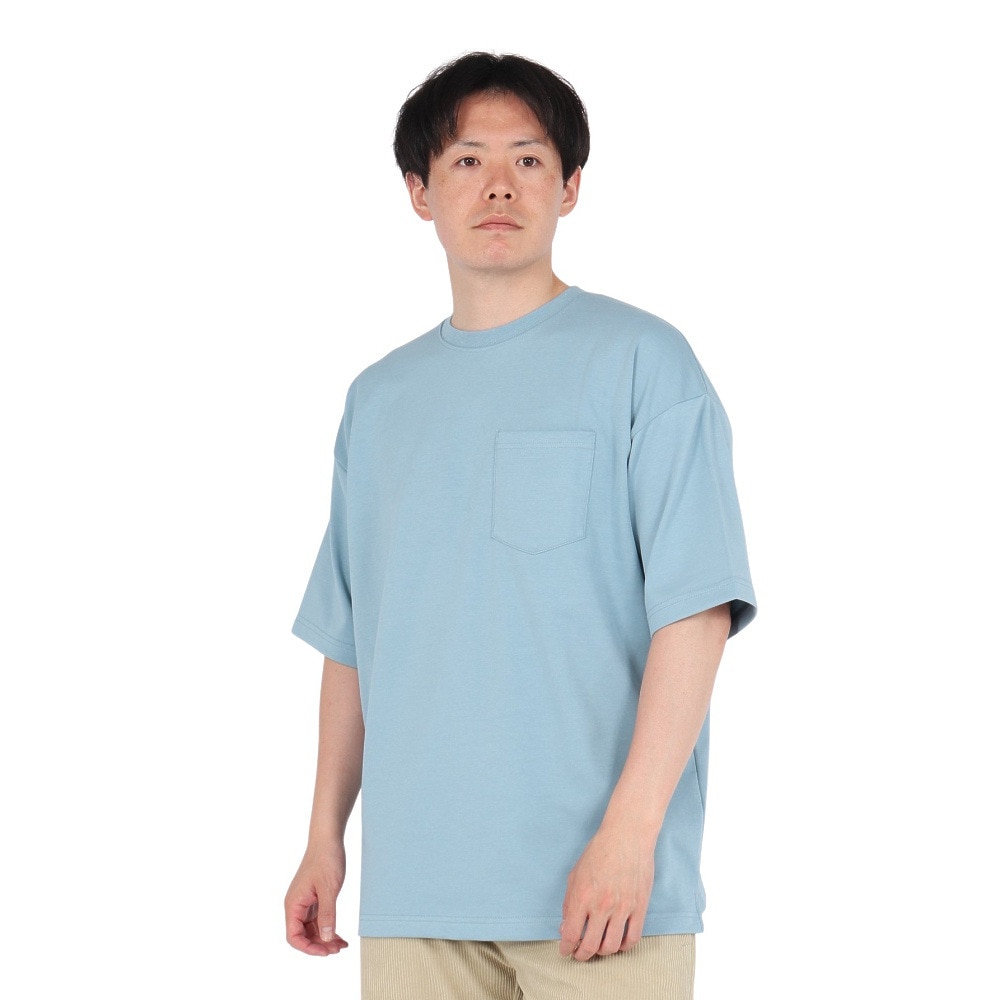 スライド（SLYDE）（メンズ）1/2スリーブ CHIC ワイド Tシャツ SL25SSM-APP301BLU