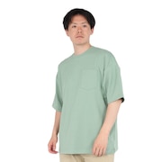(メンズ)1/2スリーブ CHIC ワイド Tシャツ SL25SSM-APP301GRN