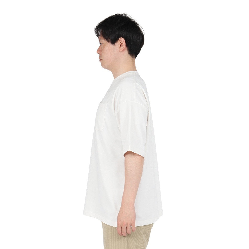 スライド（SLYDE）（メンズ）1/2スリーブ CHIC ワイド Tシャツ SL25SSM-APP301WHT