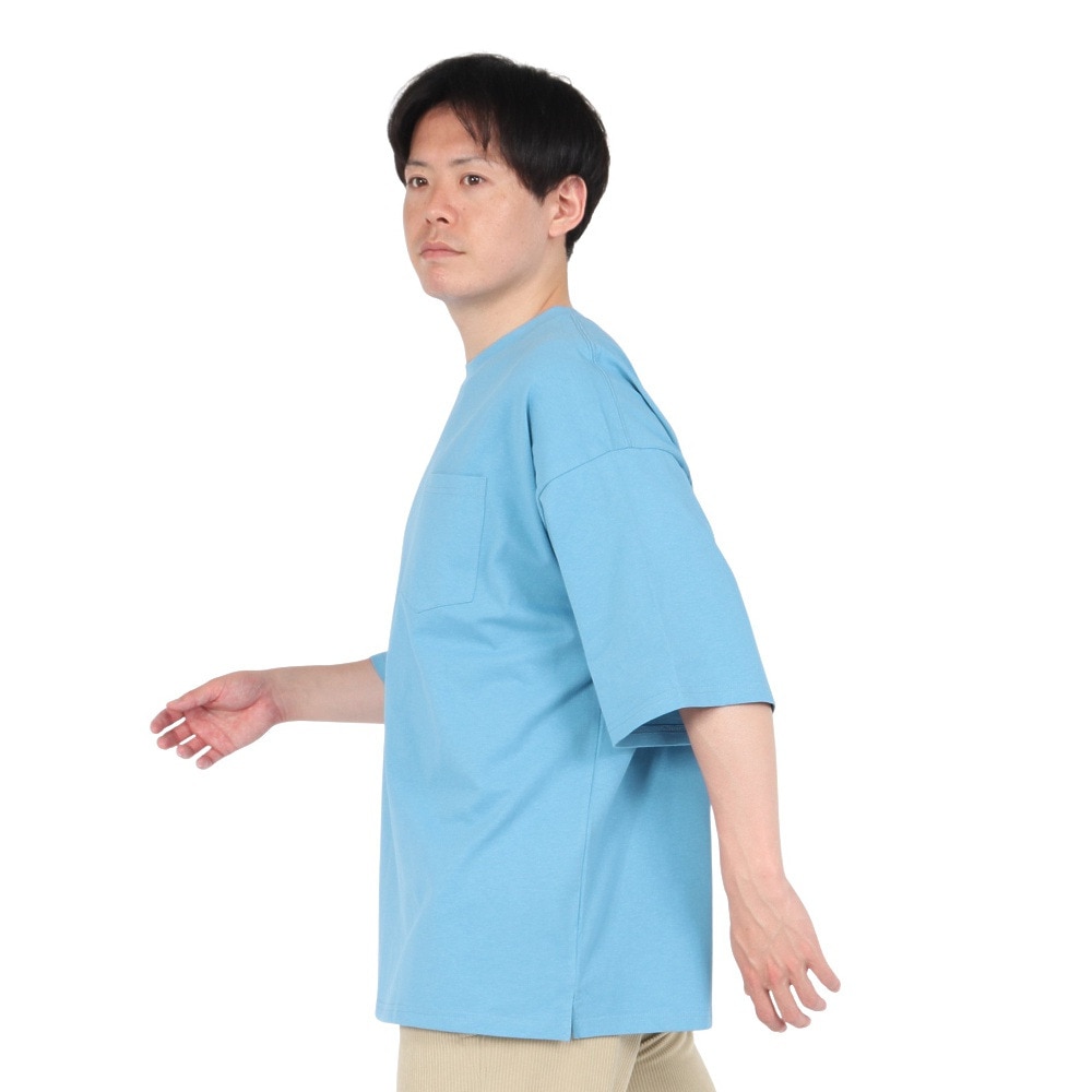スライド（SLYDE）（メンズ）3/4スリーブ STRONG KING Tシャツ SL25SSM-APP302BLU