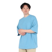 (メンズ)3/4スリーブ STRONG KING Tシャツ SL25SSM-APP302BLU