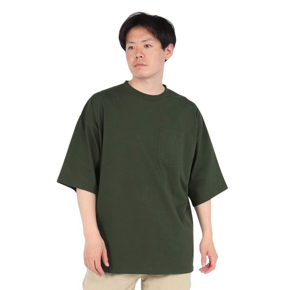 スライド（SLYDE）（メンズ）3/4スリーブ STRONG KING Tシャツ SL25SSM-APP302DGRN