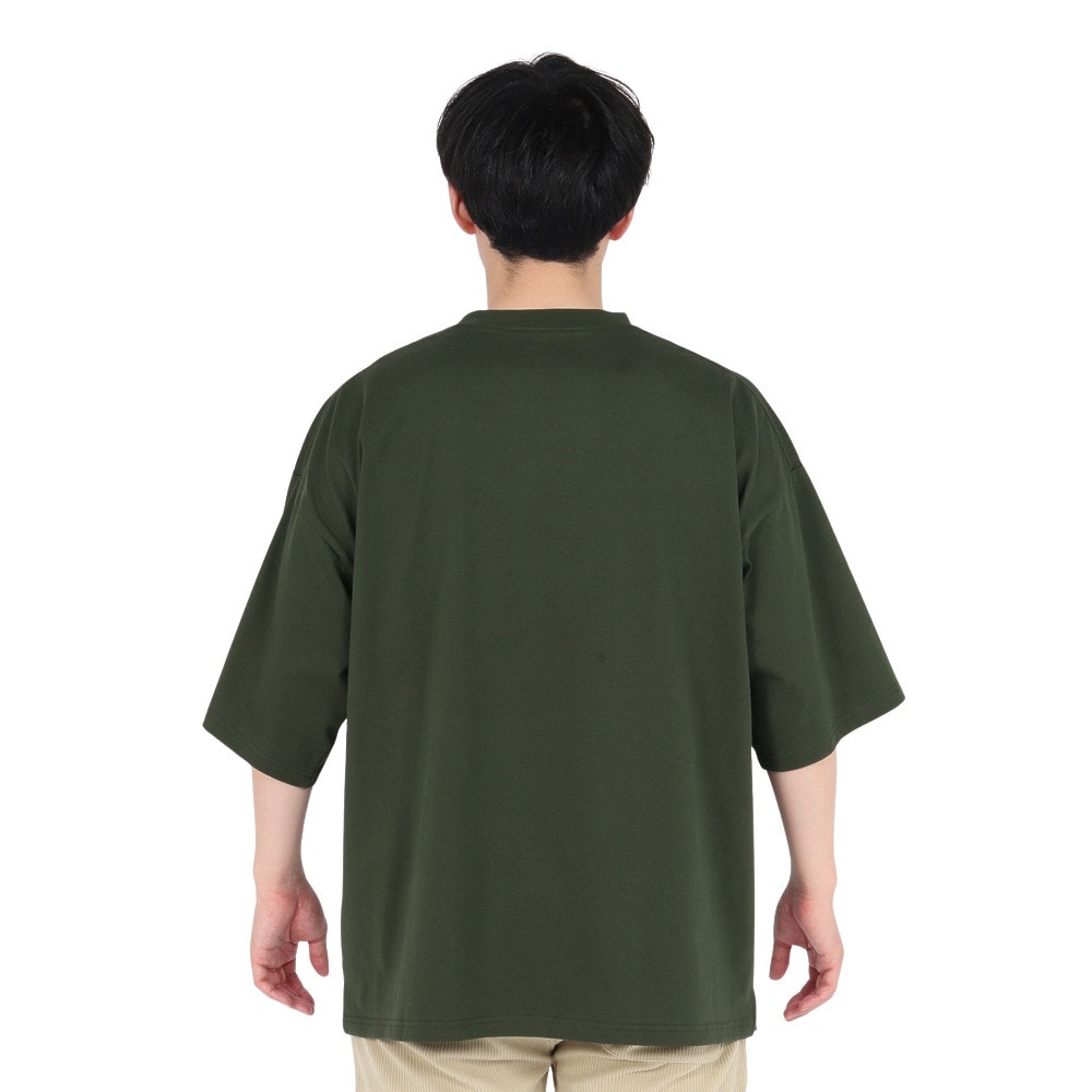 スライド（SLYDE）（メンズ）3/4スリーブ STRONG KING Tシャツ SL25SSM-APP302DGRN