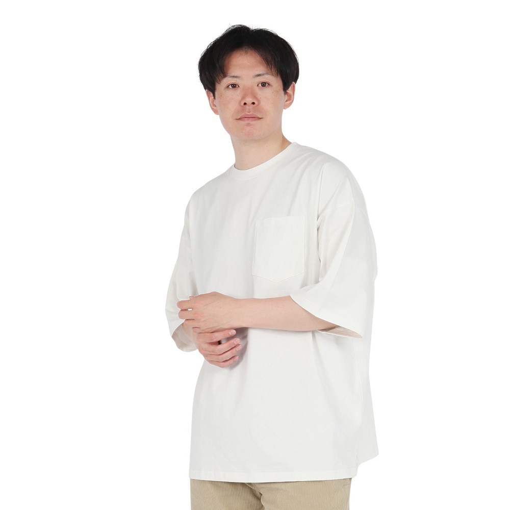 スライド（SLYDE）（メンズ）3/4スリーブ STRONG KING Tシャツ SL25SSM-APP302WHT