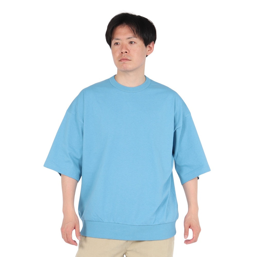 スライド（SLYDE）（メンズ）3/4スリーブ KING スウェット Tシャツ SL25SSM-APP303BLU
