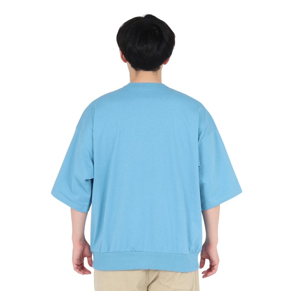 スライド（SLYDE）（メンズ）3/4スリーブ KING スウェット Tシャツ SL25SSM-APP303BLU