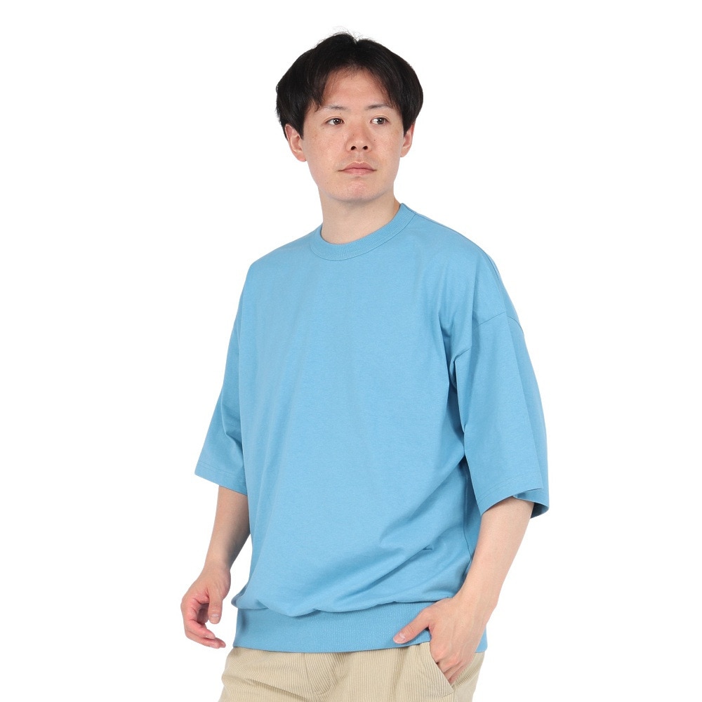 スライド（SLYDE）（メンズ）3/4スリーブ KING スウェット Tシャツ SL25SSM-APP303BLU
