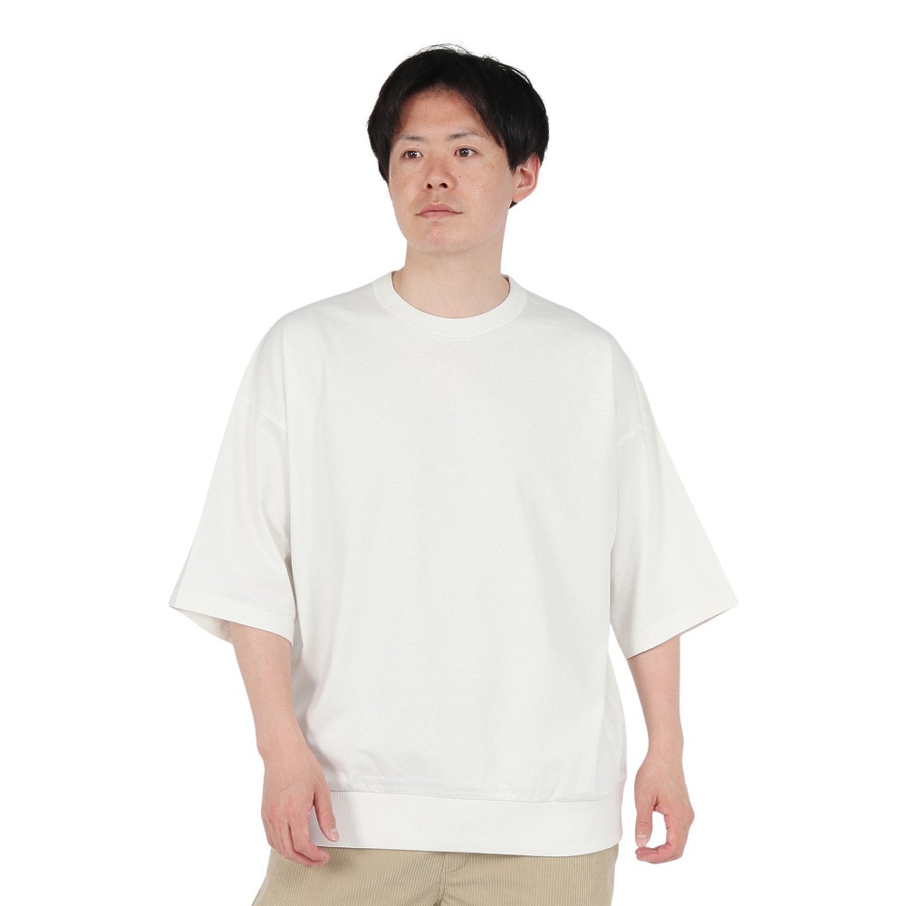 スライド（SLYDE）（メンズ）3/4スリーブ KING スウェット Tシャツ SL25SSM-APP303WHT