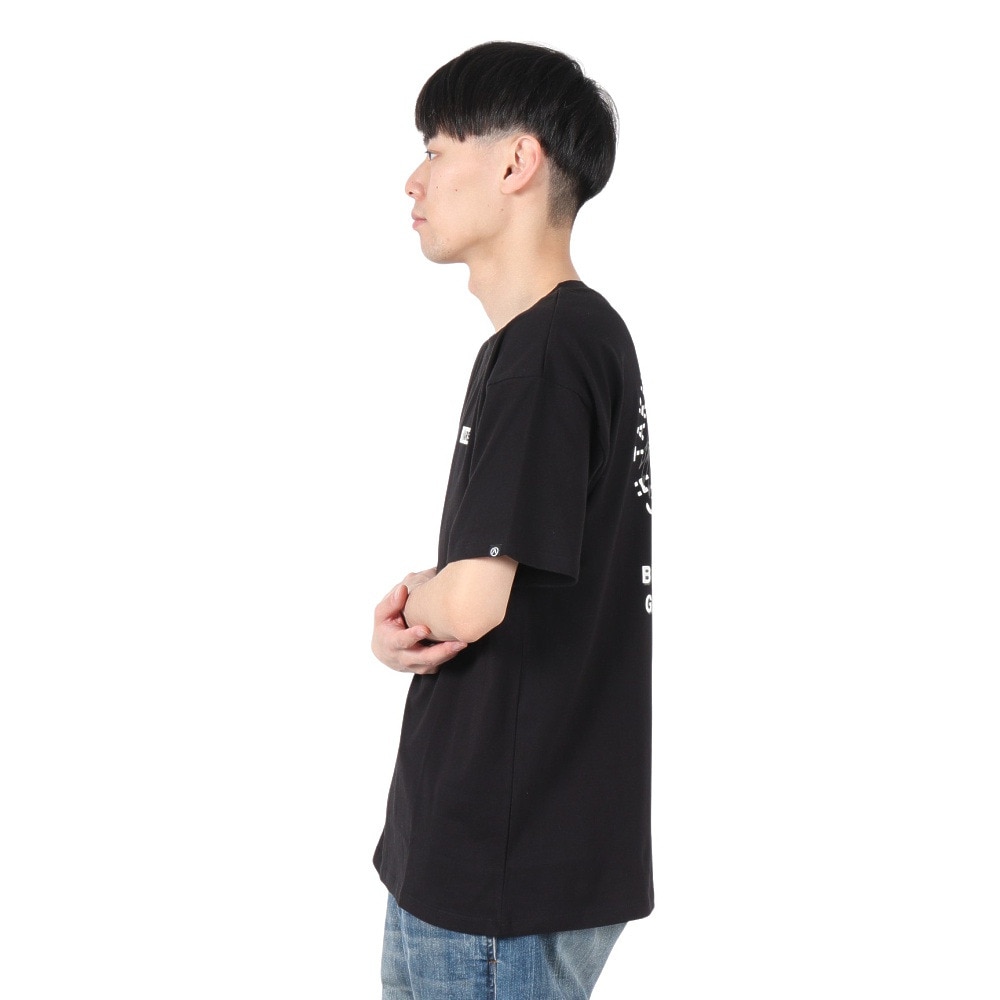 エアボーン（ARBN）（メンズ）バックロゴ 半袖Tシャツ 1 AB2025SSM-APP001WHT