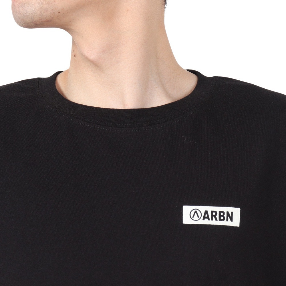 エアボーン（ARBN）（メンズ）バックロゴ 半袖Tシャツ 1 AB2025SSM-APP001WHT